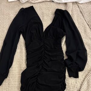 Windsor Black Strapless Dress